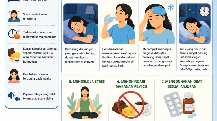 Cara Mengatasi Migrain Kepala
