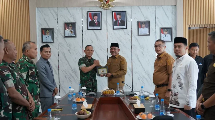 Berkunjung Ke Kabupaten 50 Kota, Danrem 032/Wbr Tinjau Satuan di Jajarannnya