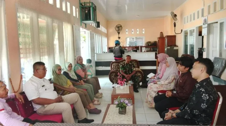 Babinsa Koto Baru Sinergi Program Makan Gratis