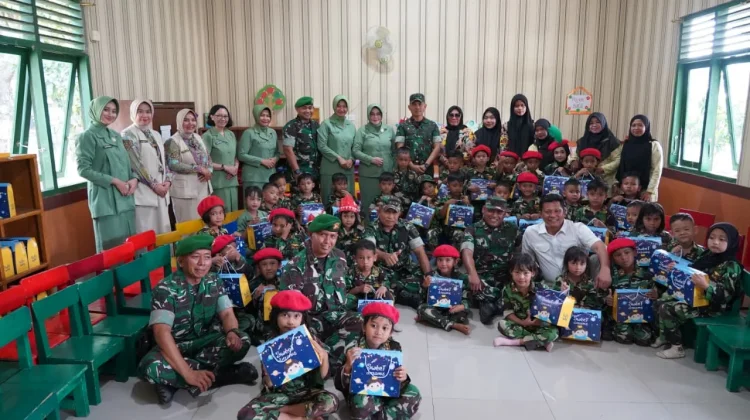 Danrem 032/Wirabraja Lansanakan Kunker ke YONIF 131/BRAJA SAKTI