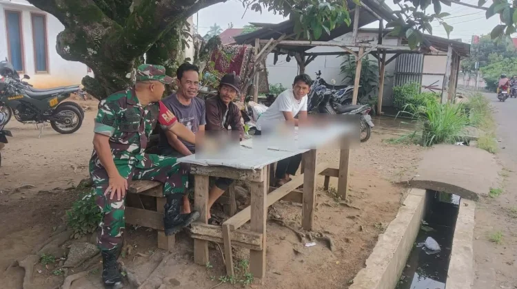 Babinsa Pangkalan Gandeng Warga Perangi Narkoba