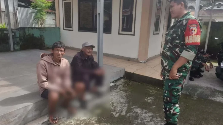Babinsa Suliki Ajak Warga Waspada Kebakaran