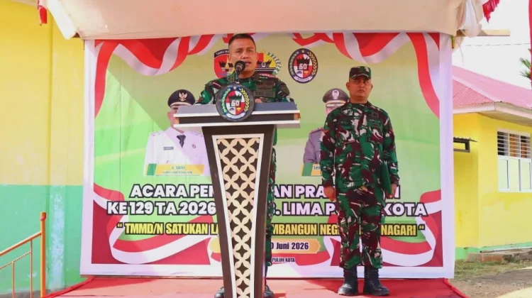 Pra TMMD 129 Hadirkan Harapan Buluh Kasok