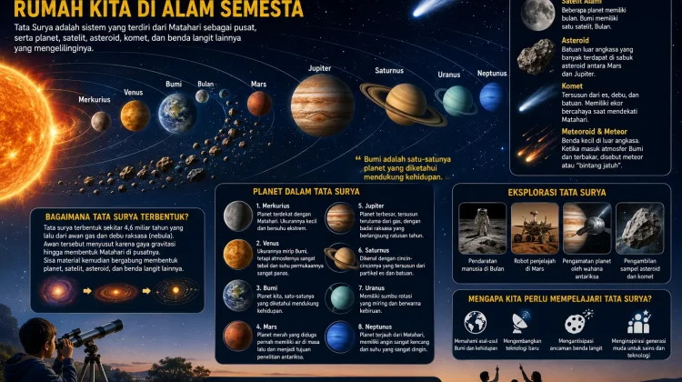 Menjelajahi Tata Surya: Rumah Kita di Alam Semesta