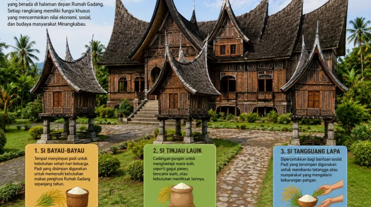 Fungsi Rangkiang di Rumah Gadang Minangkabau