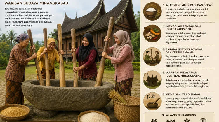 Fungsi Batu Lasuang di Minangkabau
