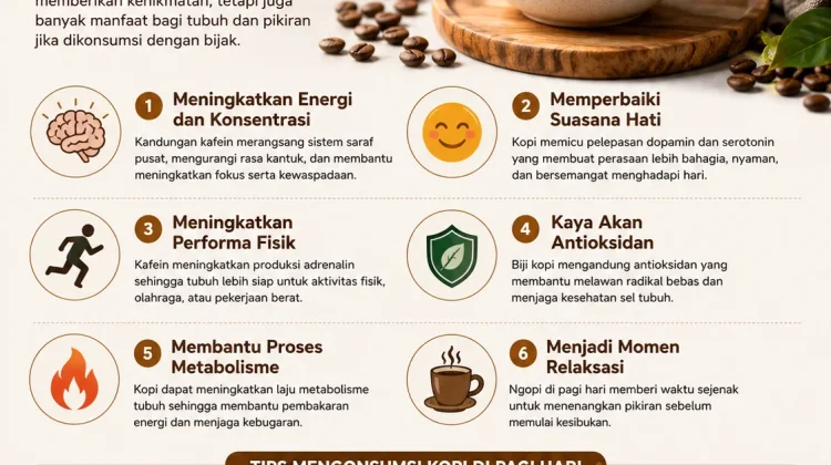 Manfaat Ngopi di Pagi Hari