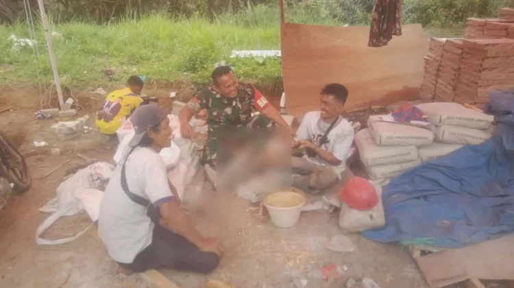 Babinsa Suliki Ajak Warga Jaga Kamtibmas