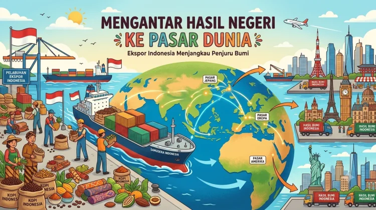 Mengantar Hasil Negeri ke Pasar Dunia