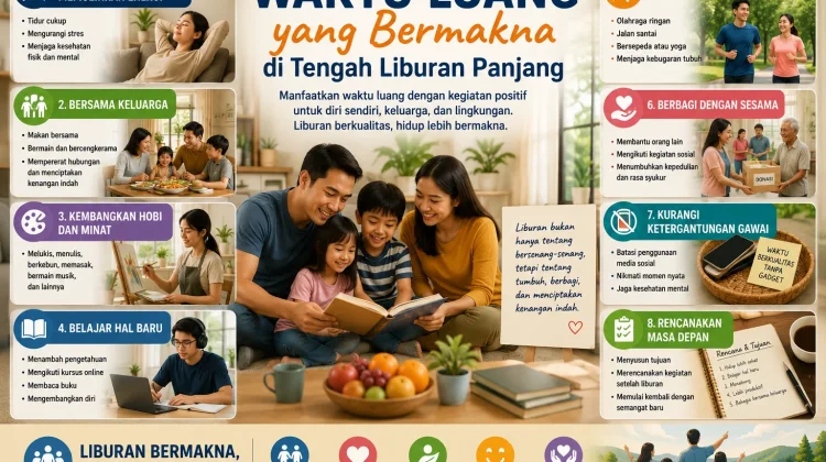 Waktu Luang yang Bermakna di tengah Liburan Panjang
