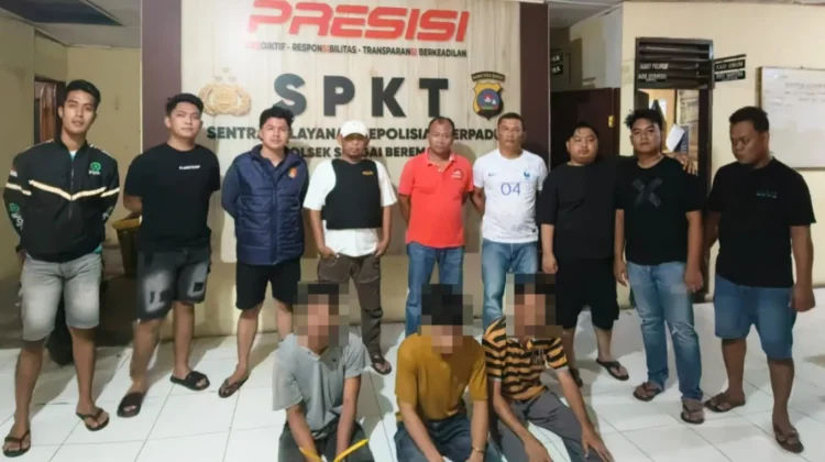 Tim Opsnal Polsek Sungai Beremas Bekuk Tiga Pelaku Pencurian Rumah di Air Bangis