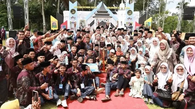 Lintau Buo Utara Raih Juara Umum MTQ Nasional ke-43 Tingkat Kabupaten Tanah Datar