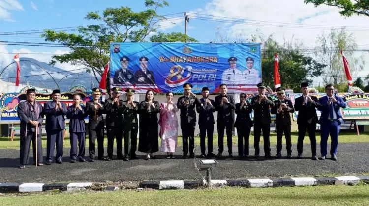 Pimpinan DPRD Padang Panjang Hadiri Upacara Hari Bhayangkara ke-80