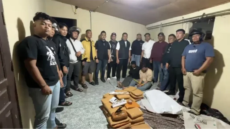 Satres Narkoba Polresta Bukittinggi Gagalkan Upaya Pengiriman 41 Paket Ganja