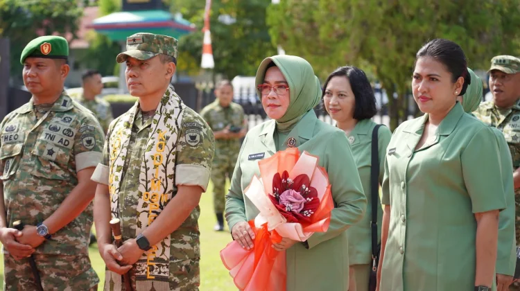 Danrem 032/Wbr Kunjungi Kodim 0311/Pessel, Apresiasi Loyalitas Prajurit Tangguh