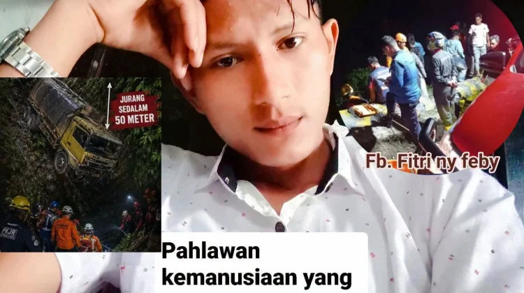 Seorang PKJR Meninggal Dunia saat Tolong Truk di Jurang Sitinjau Lauik