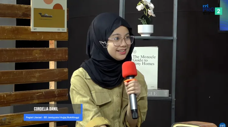 Cordelia Danil, Bintang Cilik Literasi Asal Bukittinggi