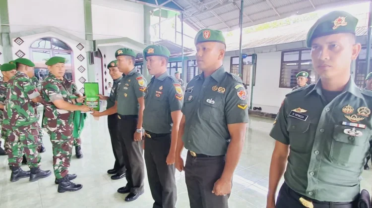 Dandim 0304/Agam  Lepas 5 Prajurit Menuju Pengabdian Baru, Tetaplah Bersinar