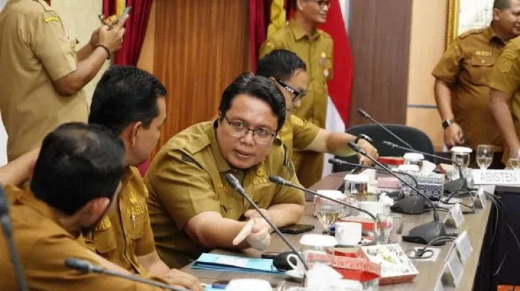 Ikuti Rakor dengan Provinsi Sumbar