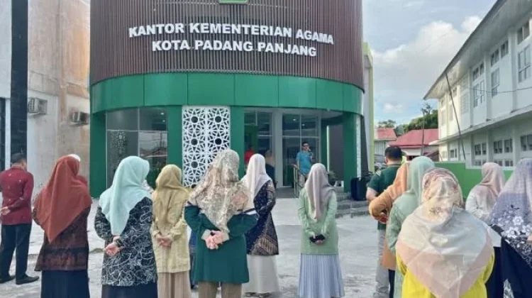 Kemenag Padang Panjang Dukung Gerakan 1.488.000 Rasdhdul Kiblat
