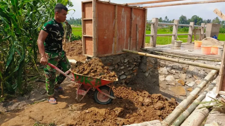 Pembangunan Jembatan Beton di Harau Capai Progres 74 Persen