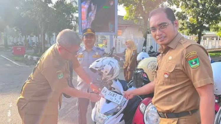 2.748 Unit Kendaraan Terjaring dalam Razia KDO ASN Pemkab Pasaman Barat