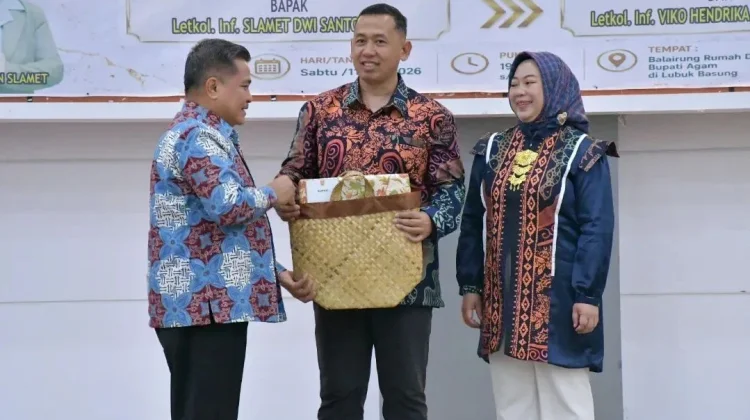 Pemkab Agam Hormati Dandim Lama Sambut Pemimpin Baru Kodim
