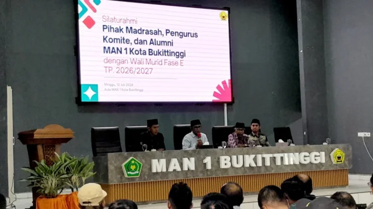 MAN 1 Bukittinggi Perkuat Kemitraan Orang Tua Cetak Generasi Berkarakter