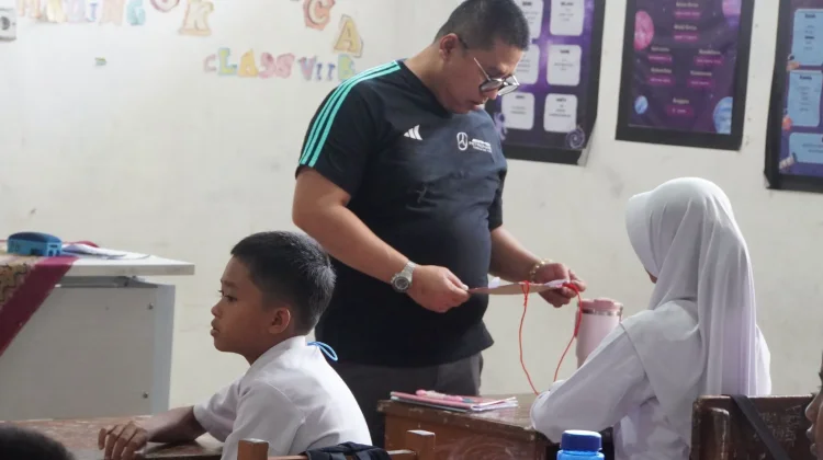 Wako Hendri Tinjau HPS dan MPLS di SMPN 1 Padang Panjang