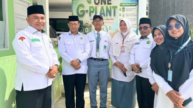 Atasi Sampah Dapur, Siswa MAN 1 Padang Panjang Ciptakan G-Plant