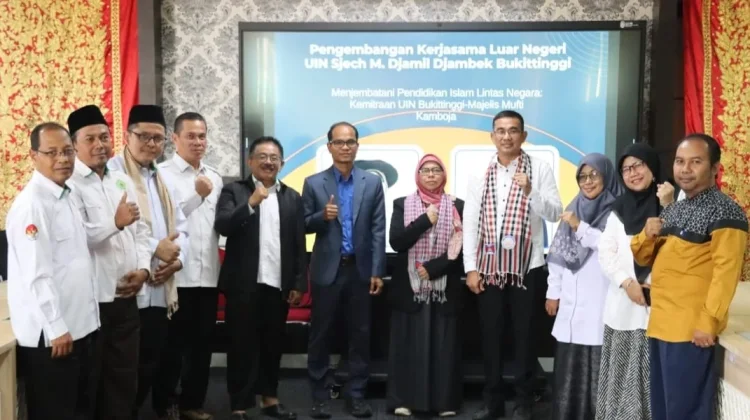UIN Bukittinggi Bangun Kemitraan Strategis Bersama Majelis Islam Kamboja