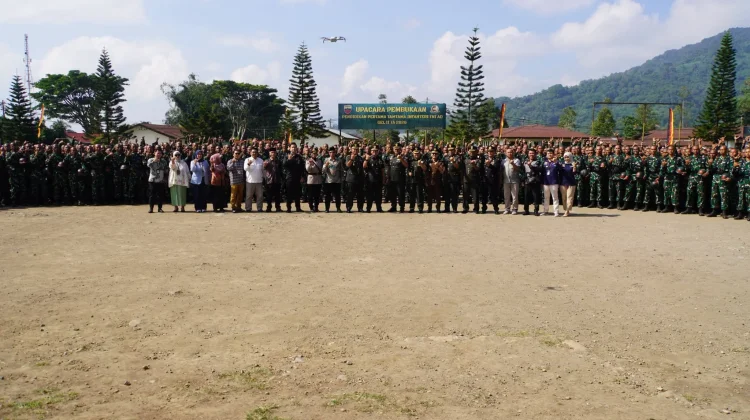 Secata B Padang Panjang Buka Pendidikan Tamtama TNI AD Gelombang II