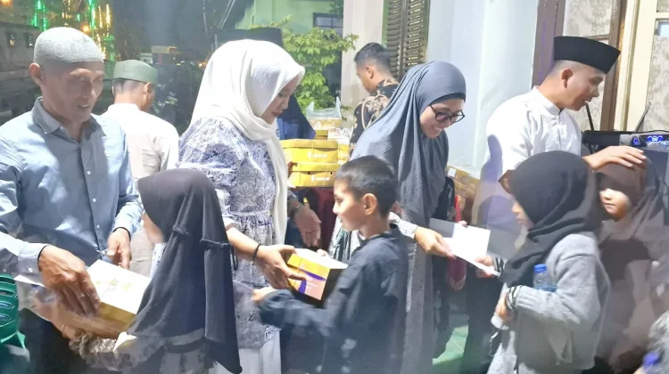 Syukuran Tempati Rumah Dinas Dandim 0304/Agam Dihiasi Doa Tulus Anak Yatim