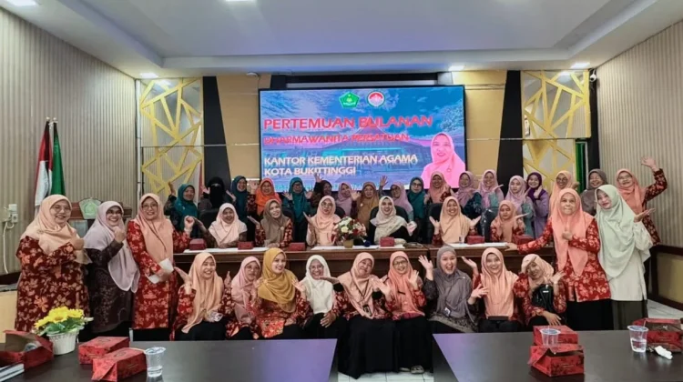 Pertemuan DWP Kemenag Bukittinggi: Dukung Tugas Suami, Gizi Keluarga Terpenuhi