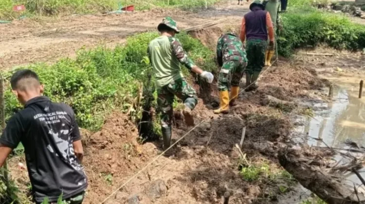 TMMD Ke-129 Kodim 0304/Agam Perkuat Akses Jalan di Jorong Simaung Hilia