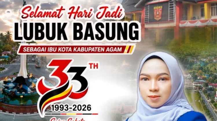 Aderia: HUT Ke-33 Lubuk Basung Momentum Perkuat Persatuan Bangun Agam