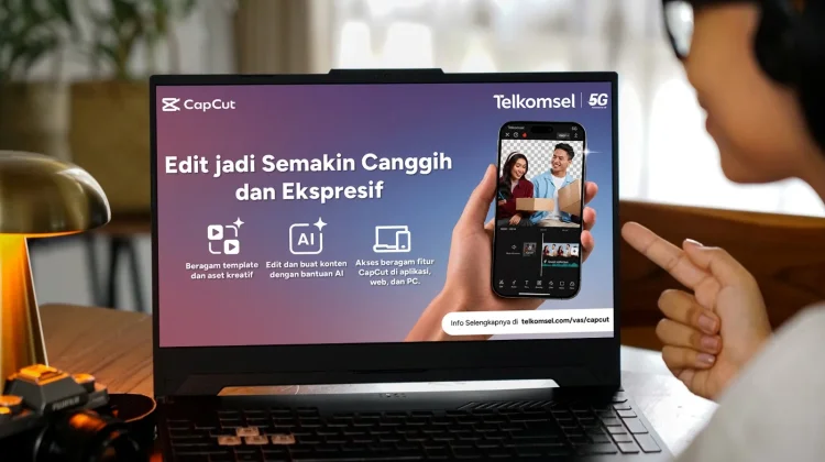 Kolaborasi Telkomsel dan CapCut Hadirkan Paket Bundling Kreator