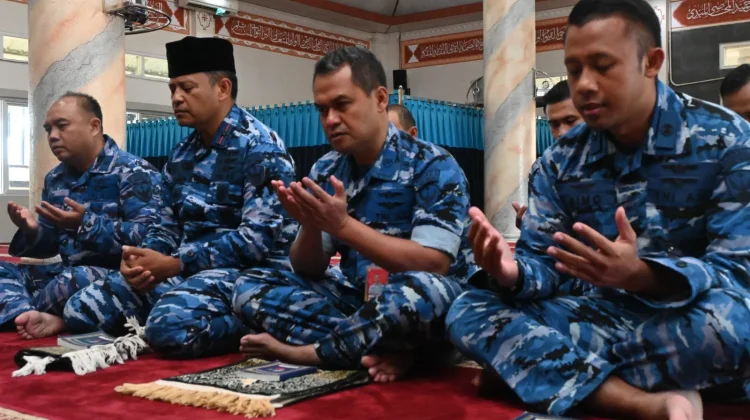 Lanud Husein Sastranegara Gelar Doa Sambut Hari Bakti TNI AU