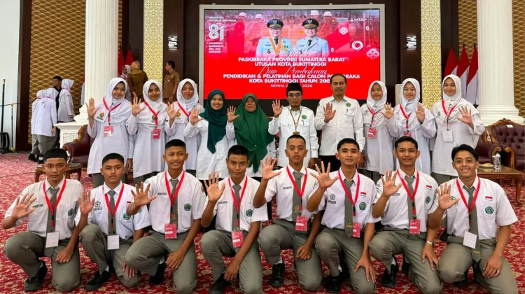 Empat Belas Siswa Madrasah Bukittinggi Lolos Paskibraka 2026