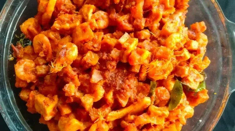 Resep Samba Balado Udang, Tahu, Tempe, dan Kentang Goreng