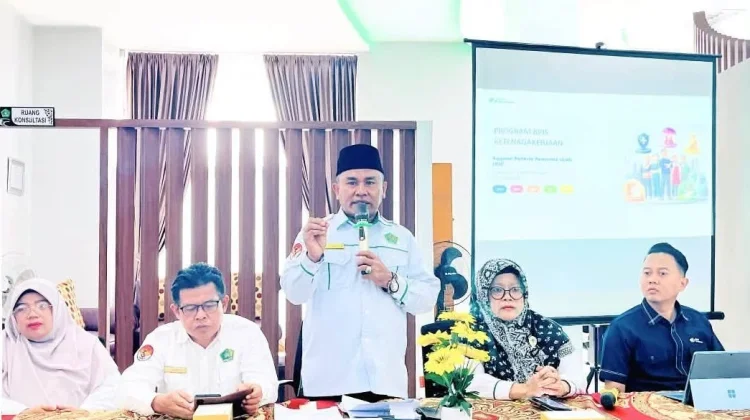 Kemenag Padang Panjang Sosialisasikan BPJS Ketenagakerjaan untuk Guru Madrasah