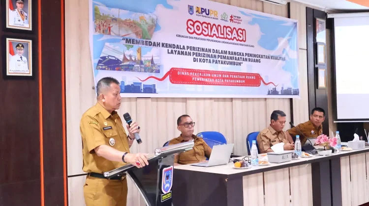 Pemko Payakumbuh Perkuat Kepatuhan Perizinan Tata Ruang