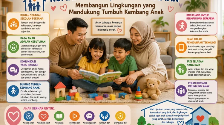 Rumah Aman, Anak Nyaman: Membangun Lingkungan yang Mendukung Tumbuh Kembang Anak