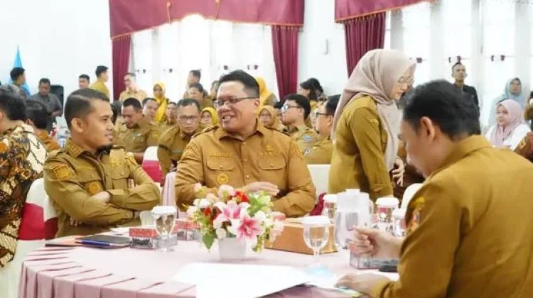 Wabup Ahmad Fadly Hadiri Rakor Monev Tambahan TKD Sumbar
