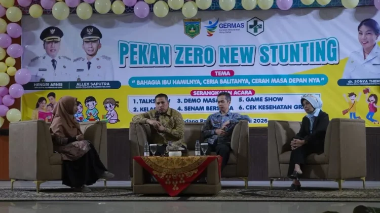 Pemko Padang Panjang Gelar Pekan Zero New Stunting, Cegah Kasus Baru sejak Remaja