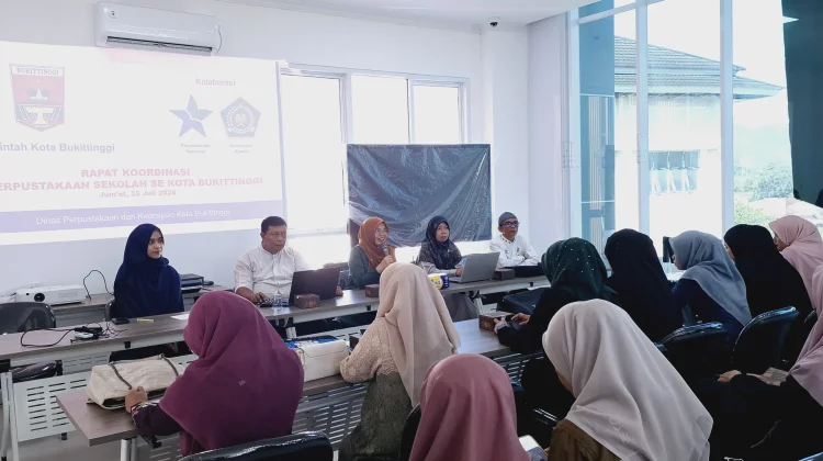 Pustaka Daerah Bukittinggi Finalisasi Pendataan, 47 Persen Sekolah Belum Aktif