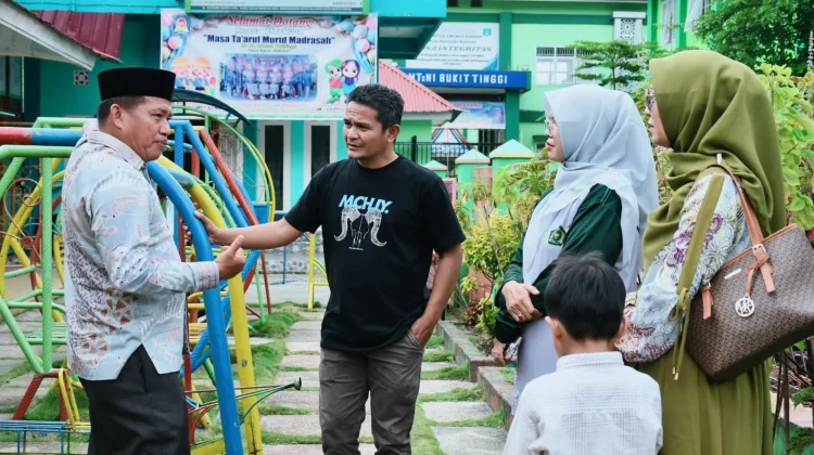 Kunjungi RA Ar-Rahmah, Kemenag Bukittinggi Perkuat Pembinaan dan Sinergi DWP