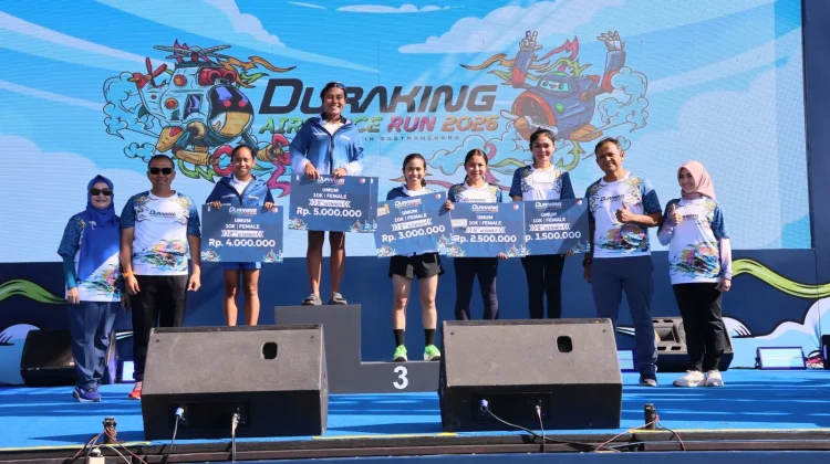 Lanud Husein Sastranegara Sukses Gelar Duraking Air Force Run 2026
