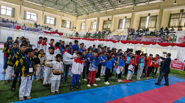 Kejuaraan Jam Gadang Inkanas Bukittinggi Se-Sumatra Diikuti 650 Karateka