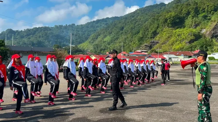 Kodim 0307/Tanah Datar Bina Calon Paskibraka Padang Panjang jelang HUT ke-81 RI